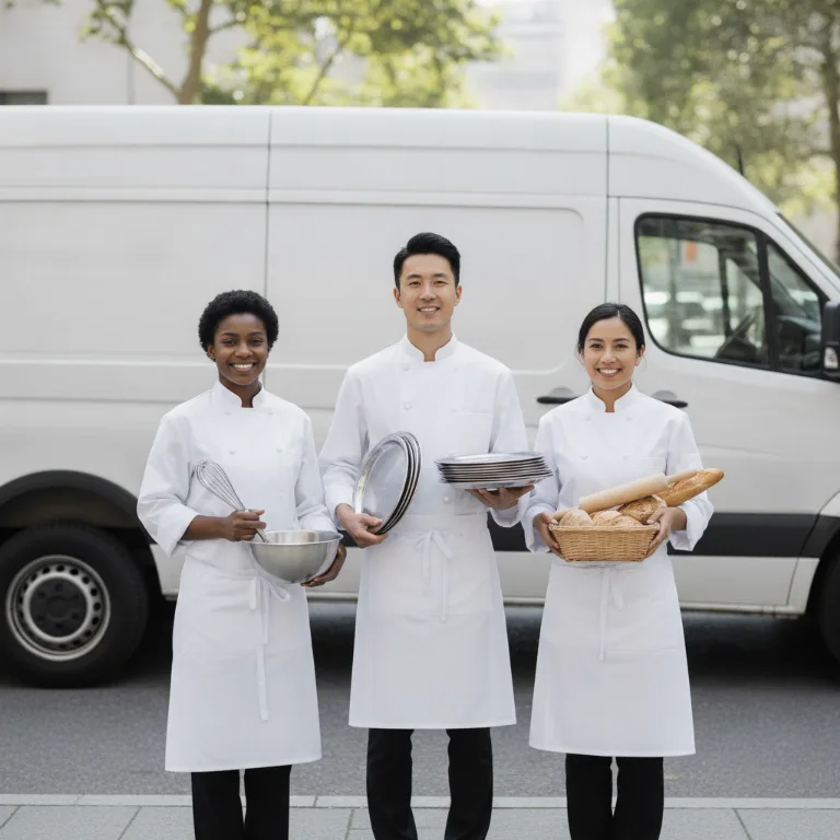 Catering team in Deer Valley